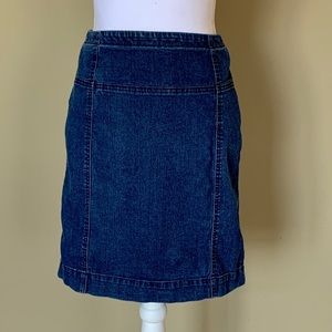 🌿 Anne Klein Stretch Jean Skirt